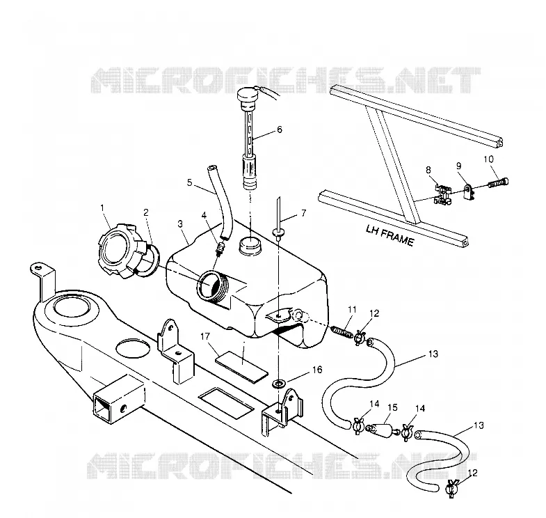 SERBATOIO OLIO ASSEMBLY Scrambler W957840 (4927252725A013)