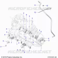 ENGINE, MOUNTING AND TRASMISSIONE MOUNTING