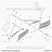 SUSPENSION, A-ARM AND PAVONEGGIARSI MOUNTING