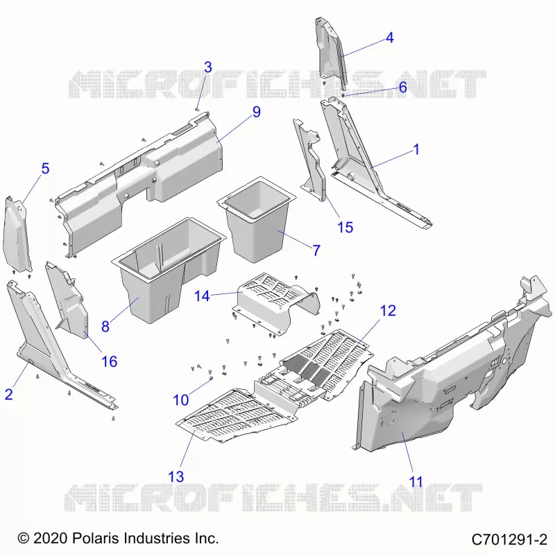CARROZZERIA INFERIORE ANTERIORE AND ROCKERS