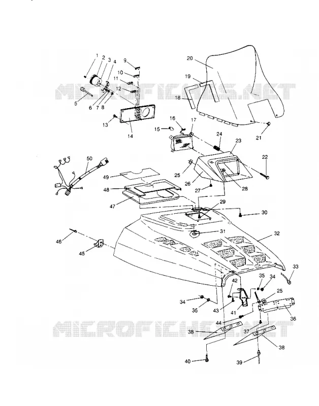 CAPPA DI MONTAGGIO SPORT 0950443, SPORT TOURING 0950243  and EUROPEAN SPORT TOUR (4928822882A012)