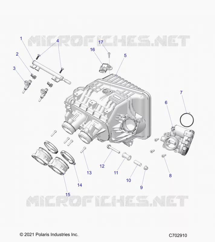ENGINE, INTAKE MANIFOLD, CORPO FARFALLATO, FUEL RAIL