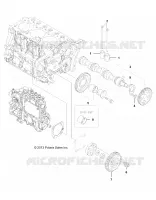 MOTORE, CAMSHAFT AND DRIVING GEAR