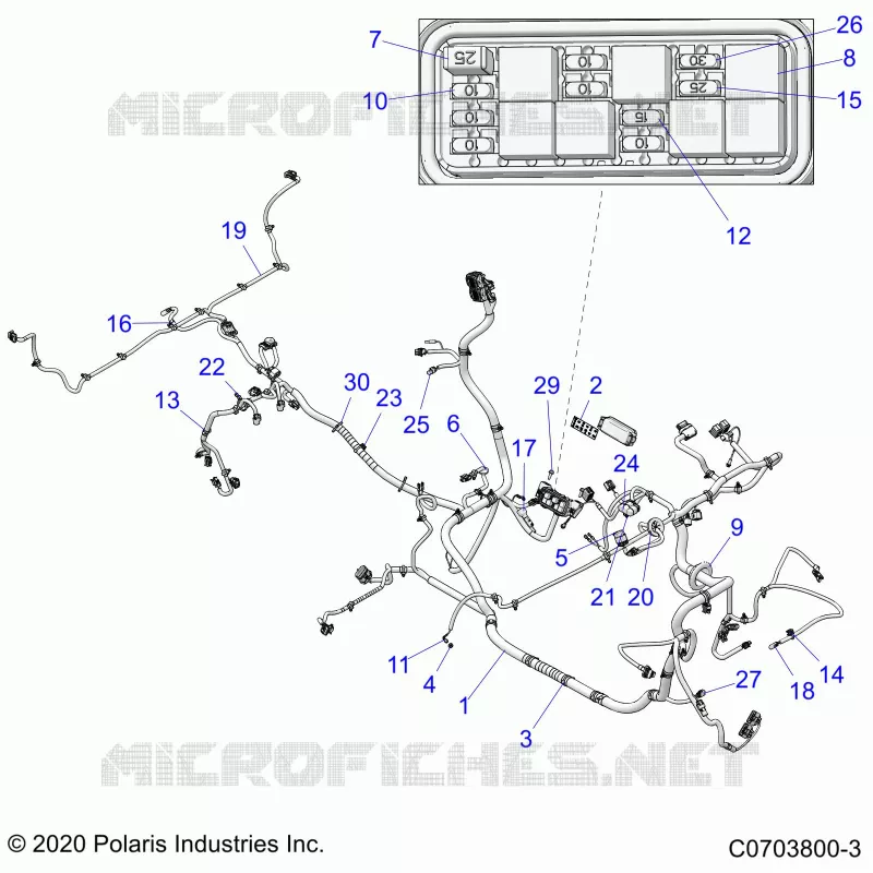 ELETTRICO, WIRE HARNESS