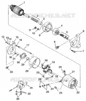 AVVIAMENTO MOTORE WIDETRAK LX 0962064 and EUROPEAN WIDETRAK LX E962064 (4931643164D003)