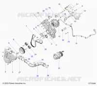 ENGINE, ALTERNATORE