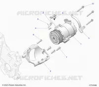 MOTORE, HVAC COMPRESSOR