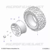RUOTAS, REAR TIRE