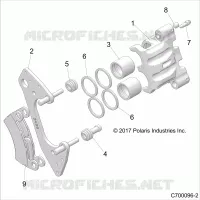FRENO ANTERIORE CALIPER