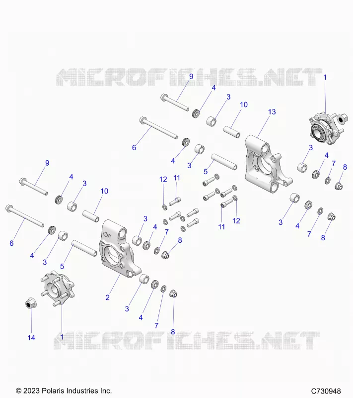 SUSPENSION, PORTAPACCHI POSTERIORE