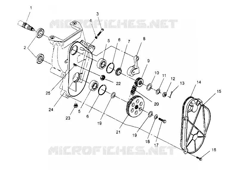 carter della catena ASSEMBLY LITE GT 0953133 and  EUROPEAN LITE GT E953133 (4928922892B005)