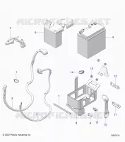 ELETTRICO, BATTERY/BOX AND CABLES