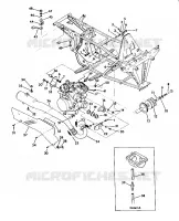 Sospensione motore   SCARICO 350 2X4