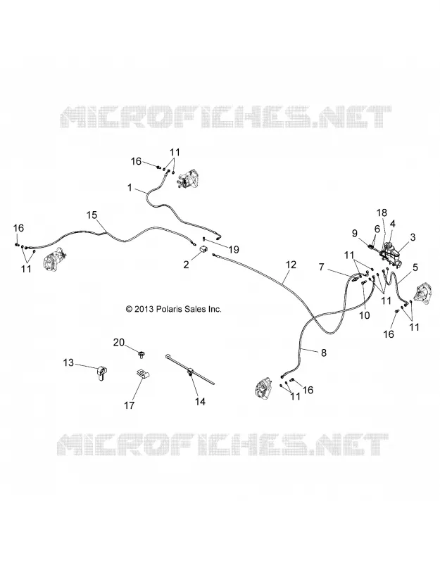 BRAKES, LINES AND CILINDRO PRINCIPALE