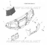 PARAURTI ANTERIORE AND MOUNTING