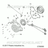 ENGINE, STATOR AND VOLANO