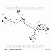LINEE FRENO AND MASTER CYLINDER