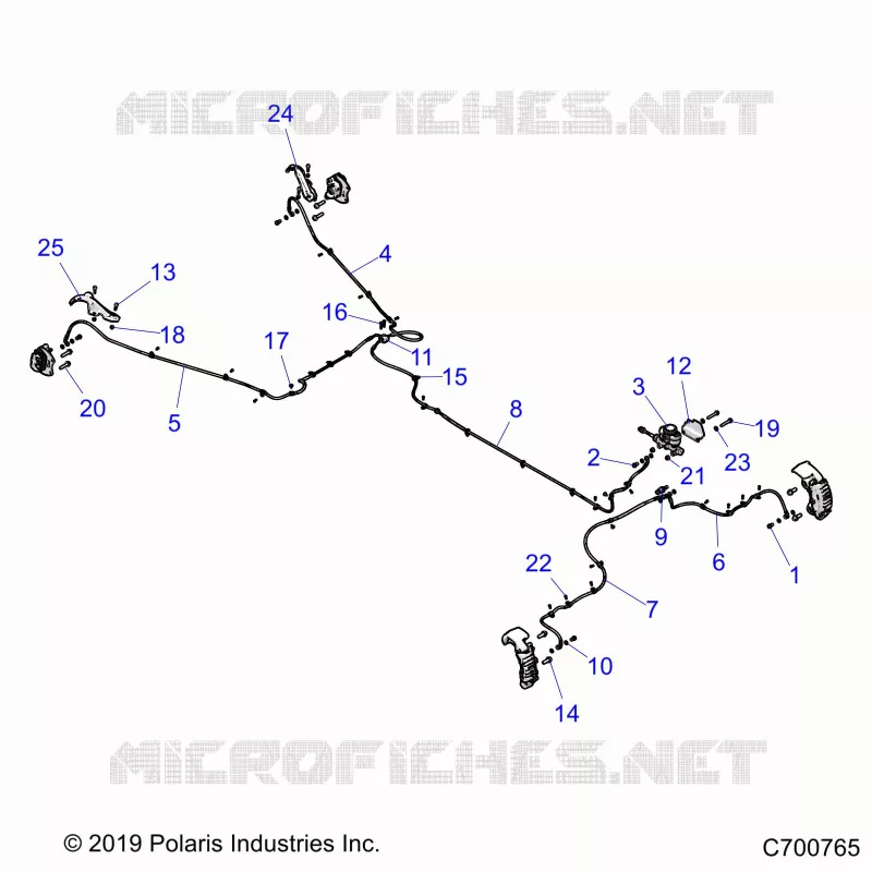 LINEE FRENO AND MASTER CYLINDER