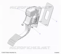ELETTRICO, THROTTLE PEDAL