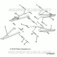 SOSPENSIONI ANTERIORI CONTROL ARMS