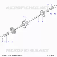 SOSPENSIONE POSTERIORE AXLE