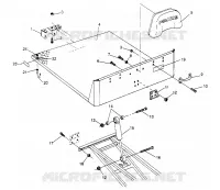 POSTERIORE MONTAGGIO LETTO 6x6 300 W948730 (4926792679A008)