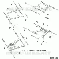 SOSPENSIONE POSTERIORE CONTROL ARMS