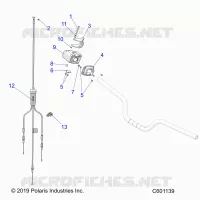 MOTORE, THROTTLE CONTROL ASM.