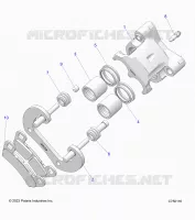 BRAKES, PINZA POSTERIORE