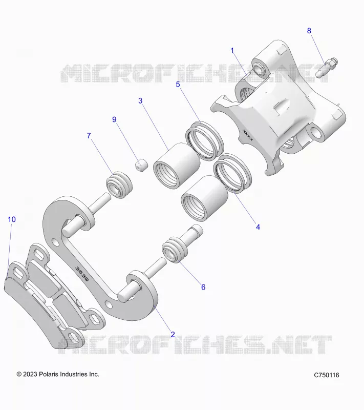 BRAKES, PINZA POSTERIORE