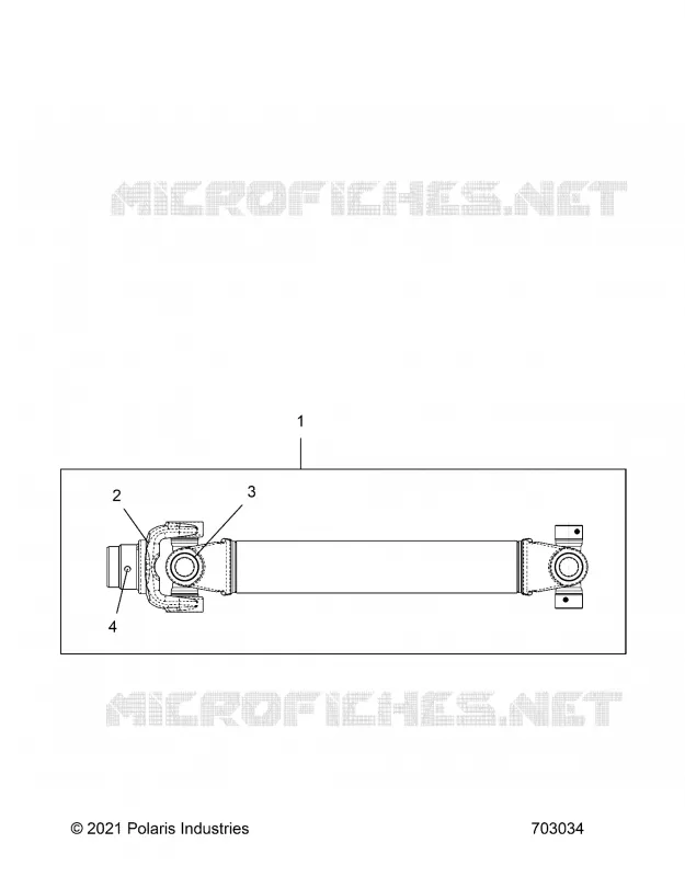 TRASMISSIONE, PROP SHAFT,REAR
