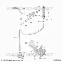 BRAKES, BRAKE PEDAL AND CILINDRO PRINCIPALE