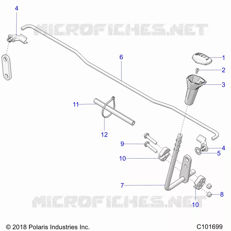 DRIVE TRAIN, SELETTORE DI MARCIA