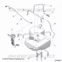 SISTEMA DI ALIMENTAZIONE CARBURANTES, FUEL TANK