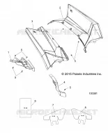 CARROZZERIA POSTERIORE CAB AND HEAT SHIELDS