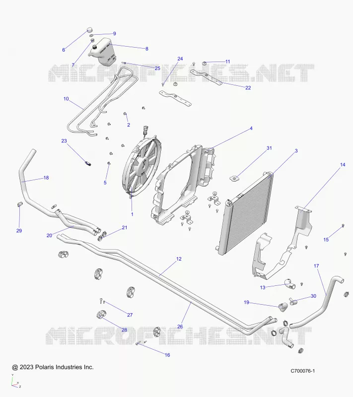 ENGINE, SISTEMA DI RAFFREDDAMENTO