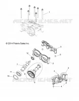 MOTORE, CAMS AND BEARING HOUSING
