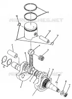 ALBERO MOTORE AND PISTONEE TRAIL BOSS / W928527 (4922892289034A)