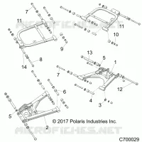 SOSPENSIONE POSTERIORE CONTROL ARMS