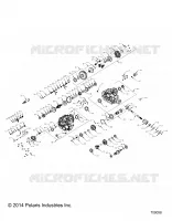 TRASMISSIONE, PRINCIPALE SCATOLA INGRANAGGI INTERNALS