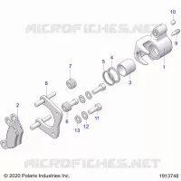 BRAKES, PINZA POSTERIORE