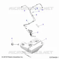 SISTEMA DI ALIMENTAZIONE CARBURANTE, FUEL TANK