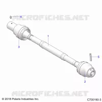 TRASMISSIONE, FRONT PROP SHAFT