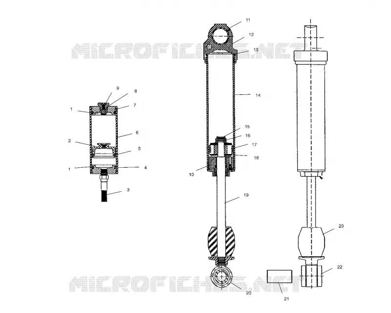 SHOCK (REAR TRACK)(M-10)