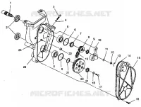 carter della catena ASSEMBLY 440 XCR SP 0941660 (4927082708018A)