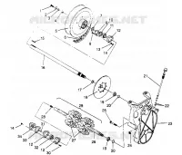 TRASMISSIONE ASSEMBLY  500 EFI 0952774, EFI SKS 0952574,   EFI SKS PT 095297 (4929052905B012)