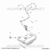 SISTEMA DI ALIMENTAZIONE CARBURANTE, FUEL TANK