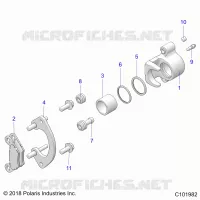 BRAKES, PINZA POSTERIORE