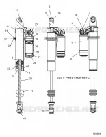 SOSPENSIONE POSTERIORE SHOCK INTERNALS