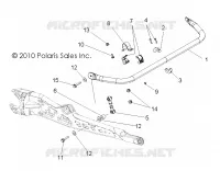 TORSION BAR, REAR